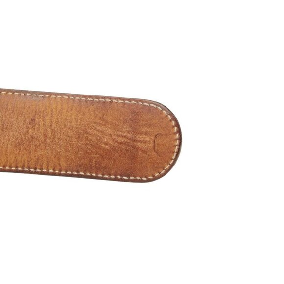 Gucci GG Supreme Belt 80 32 Beige Brown Leather